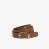 Cinturon Reversible Con Efecto Cocodrilo