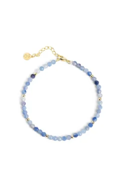 Collar Altea Dots Indigo Oro