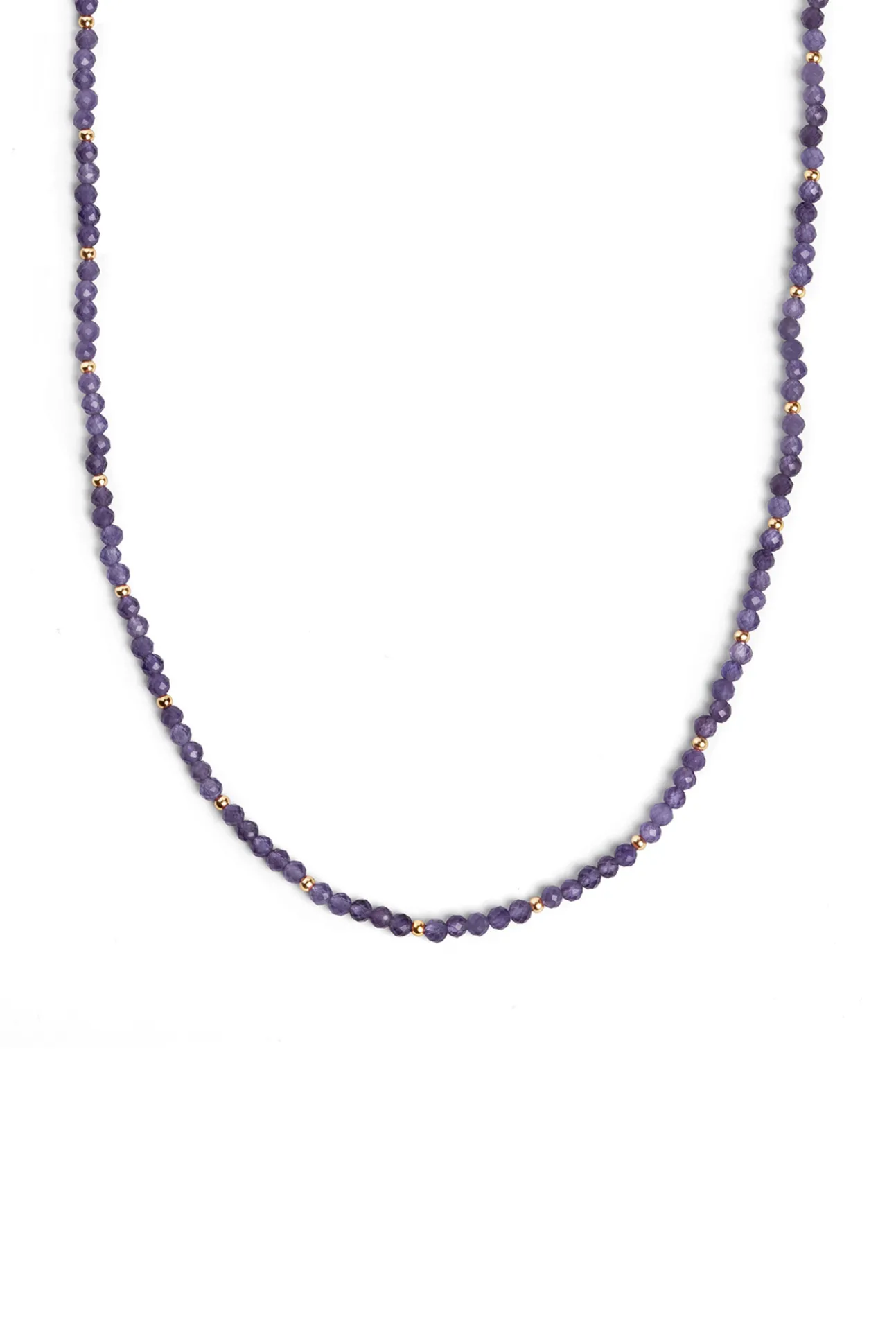 Collar Altea Dots Lavande Oro