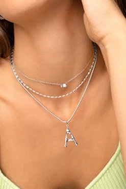Collar Baguette Plata
