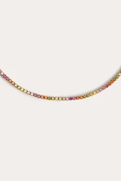 Collar Riviere Colors Oro