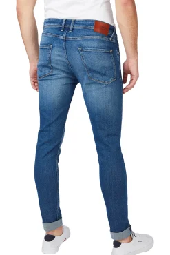 Denim De Hombre Skinny, Tiro Bajo.
