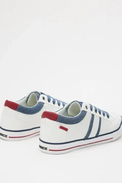 Deportiva Con Tejido Denim