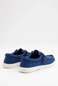 Deportiva Lona Lavada Elastico
