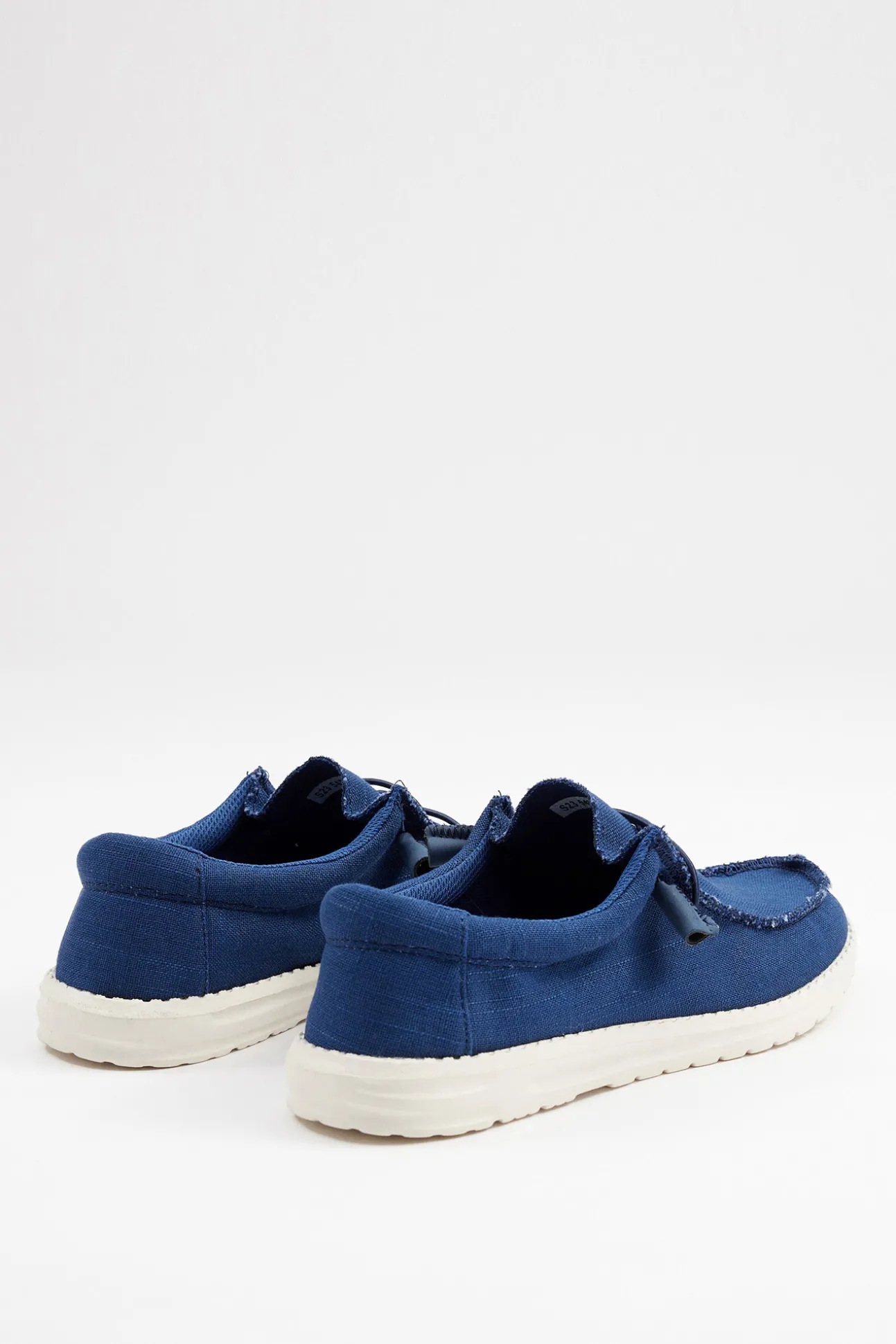 Deportiva Lona Lavada Elastico