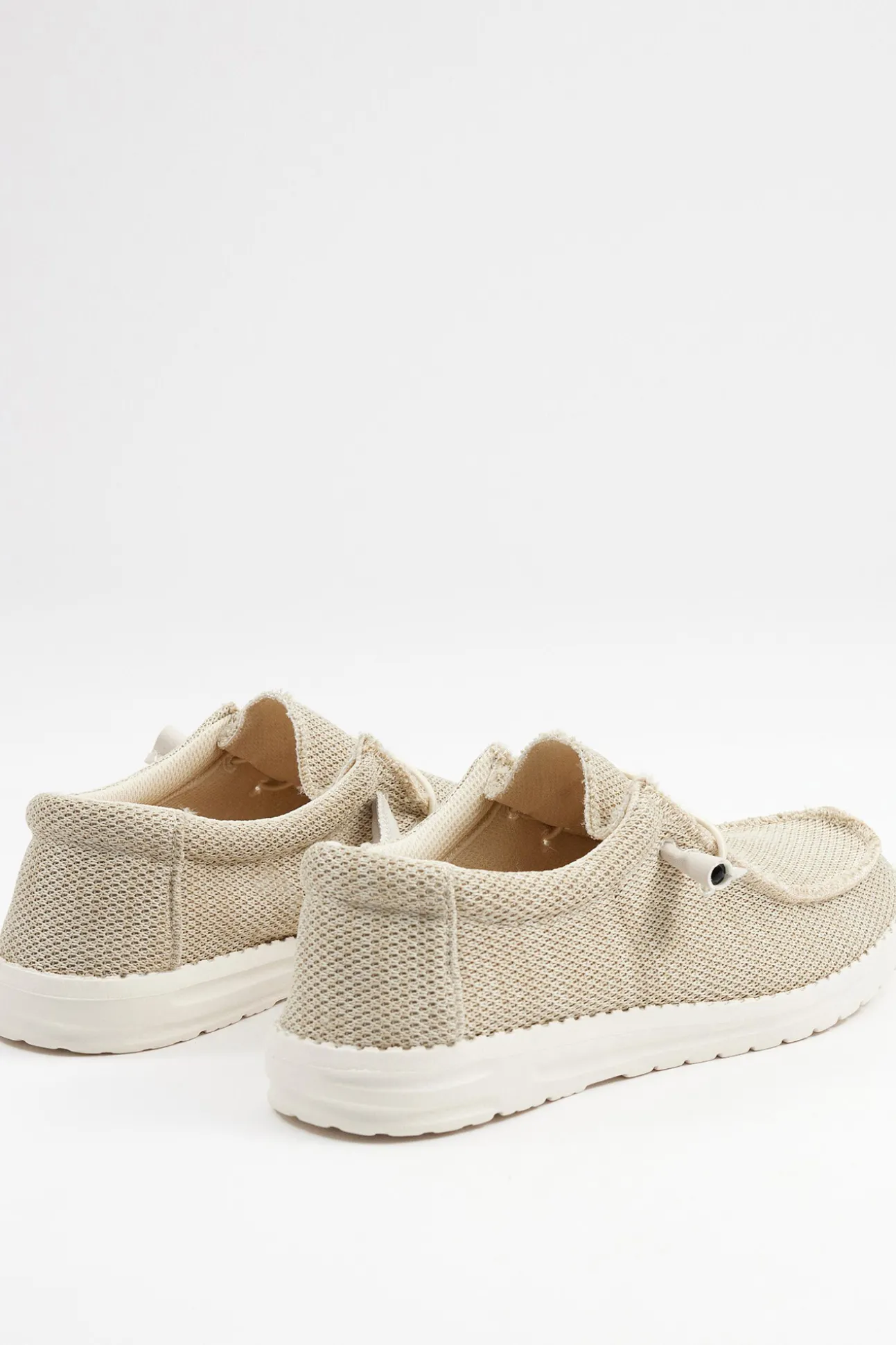 Deportiva Lona Lavada Elastico
