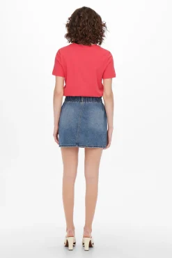 Falda Corta Denim