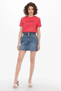 Falda Corta Denim