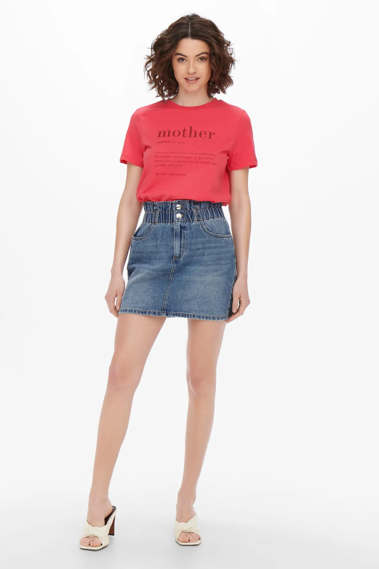 Falda Corta Denim