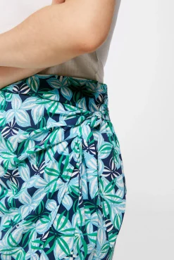 Falda Corta Pareo Estampada