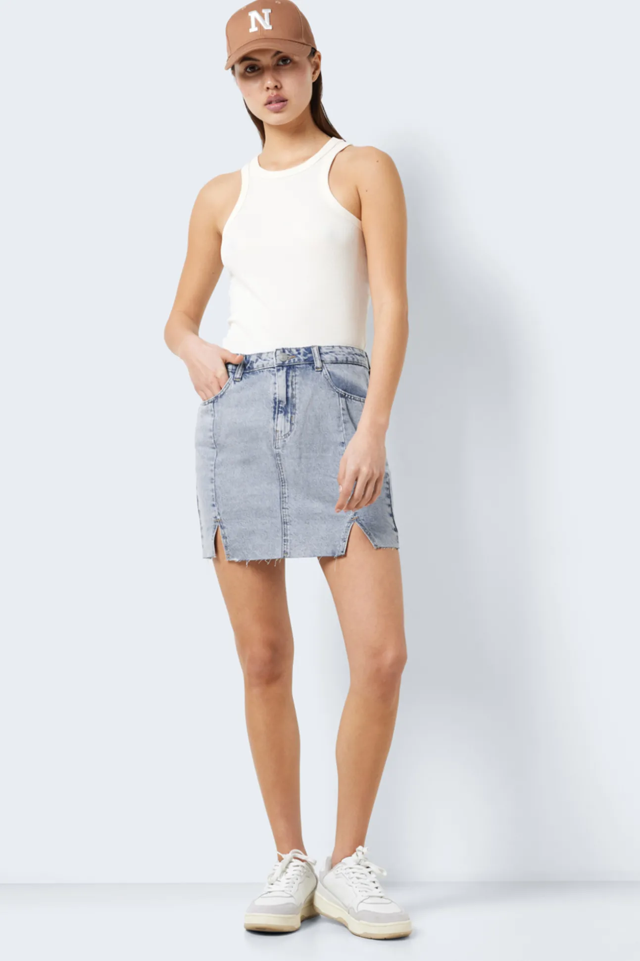 Falda Denim Corta