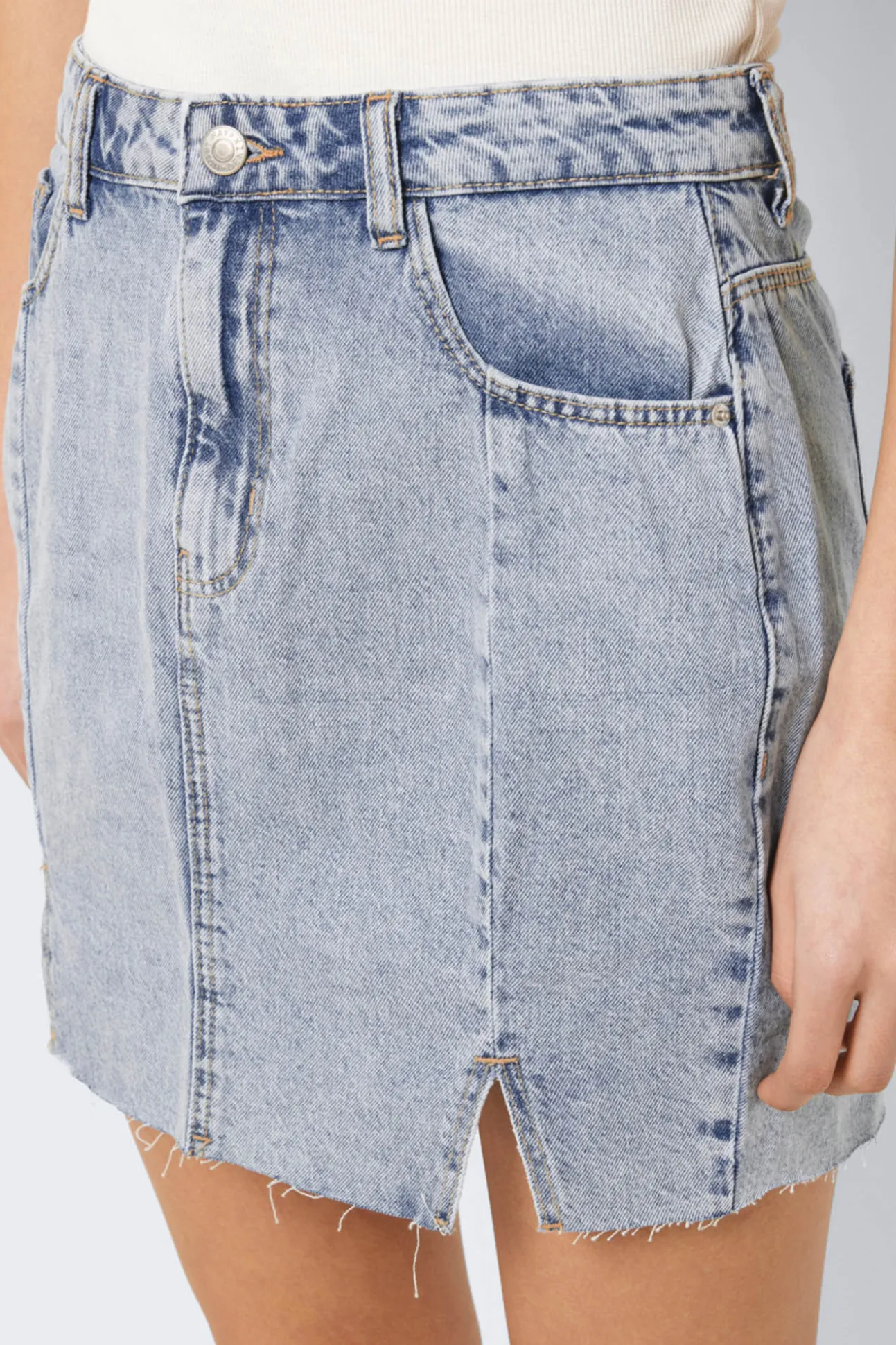 Falda Denim Corta