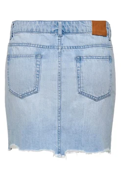 Falda Denim Desflecada