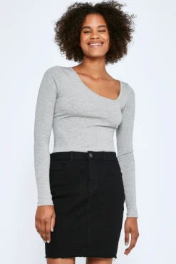Falda Denim Mini