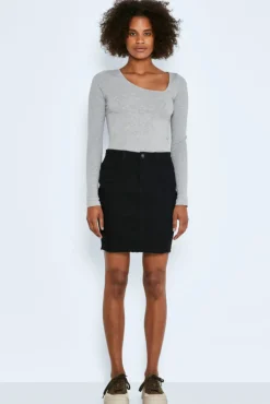 Falda Denim Mini