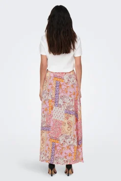 Falda Larga Estampada