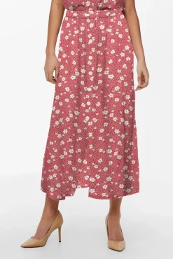 Falda Larga Estampada