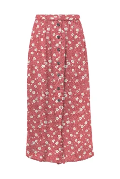 Falda Larga Estampada