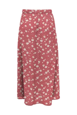 Falda Larga Estampada