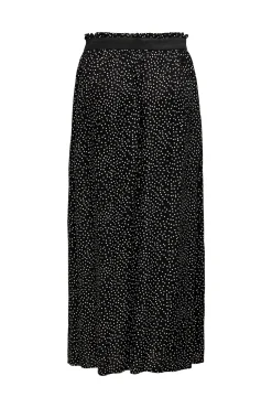 Falda Larga Estampada Cintura Elastica