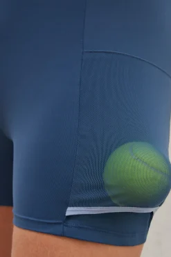 Falda Malla Interior Marino