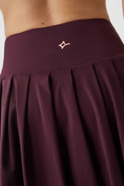 Falda Malla Interior Morado