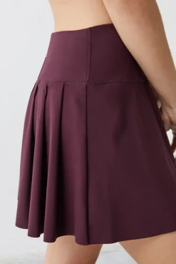 Falda Malla Interior Morado