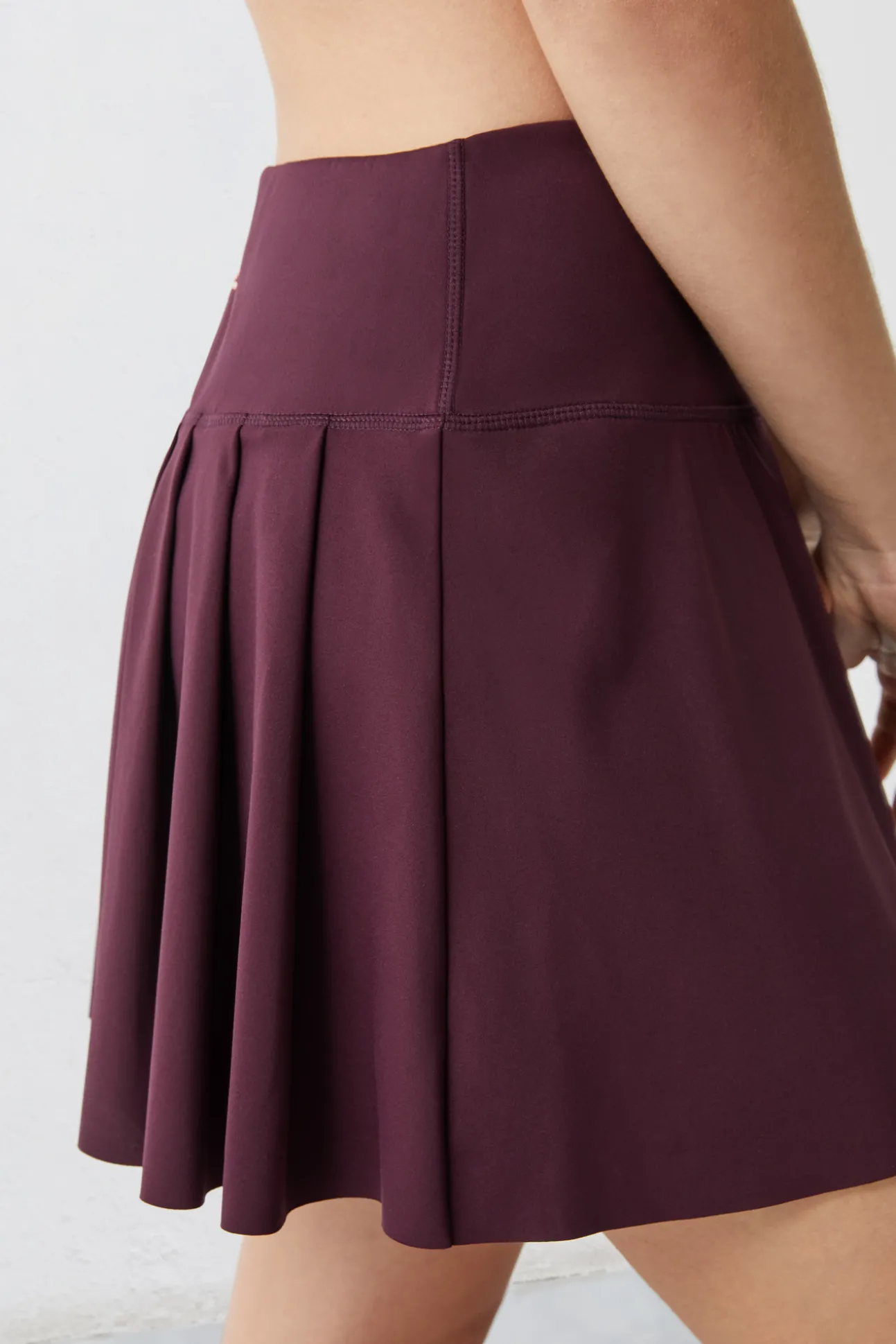 Falda Malla Interior Morado
