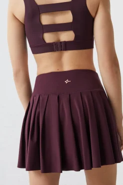 Falda Malla Interior Morado