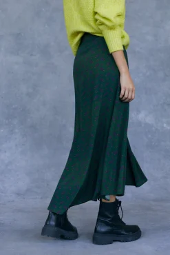 Falda Midi Estampada