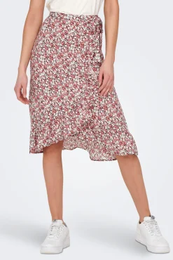 Falda Midi Estampada