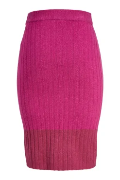 Falda Midi Punto