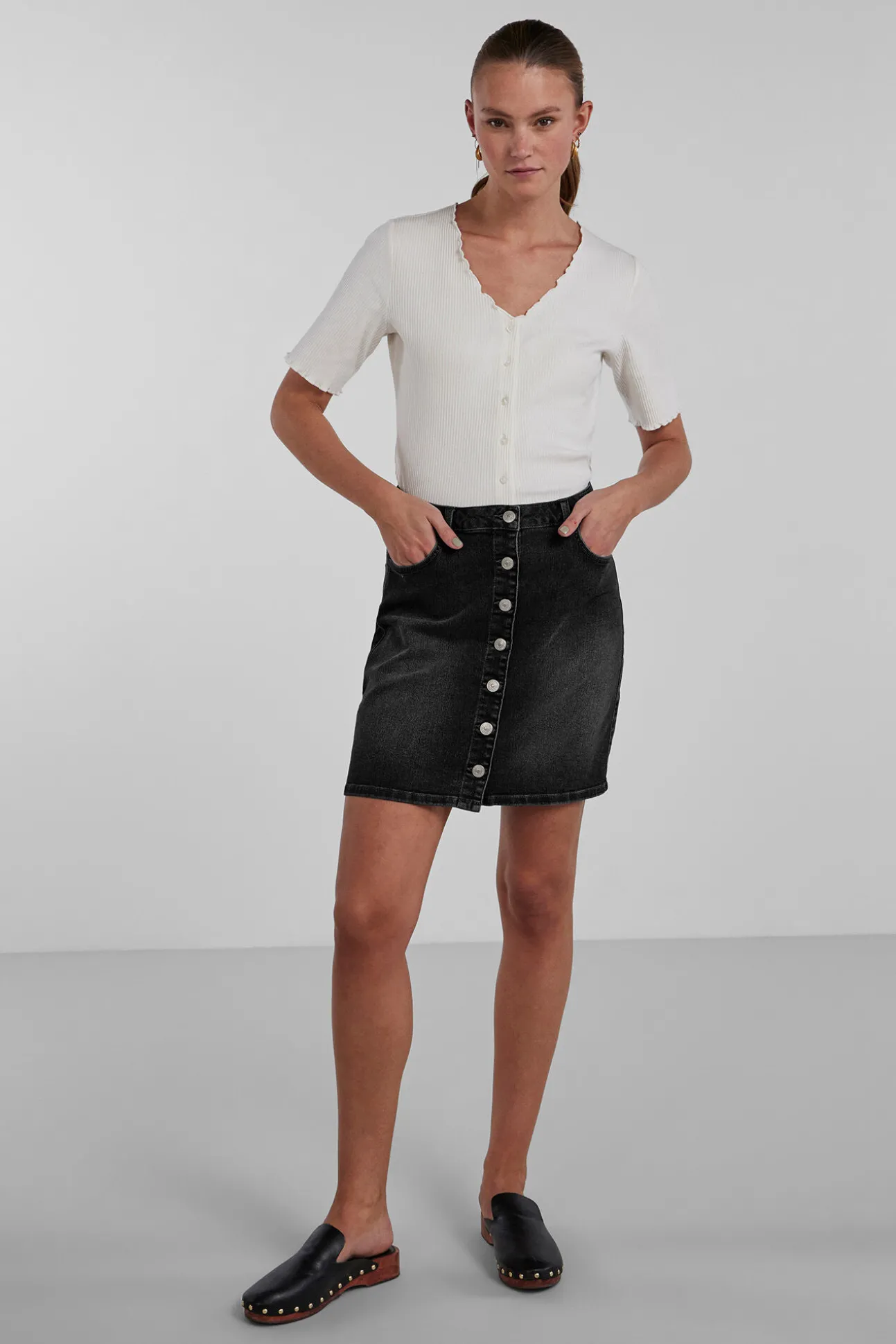 Falda Mini Denim