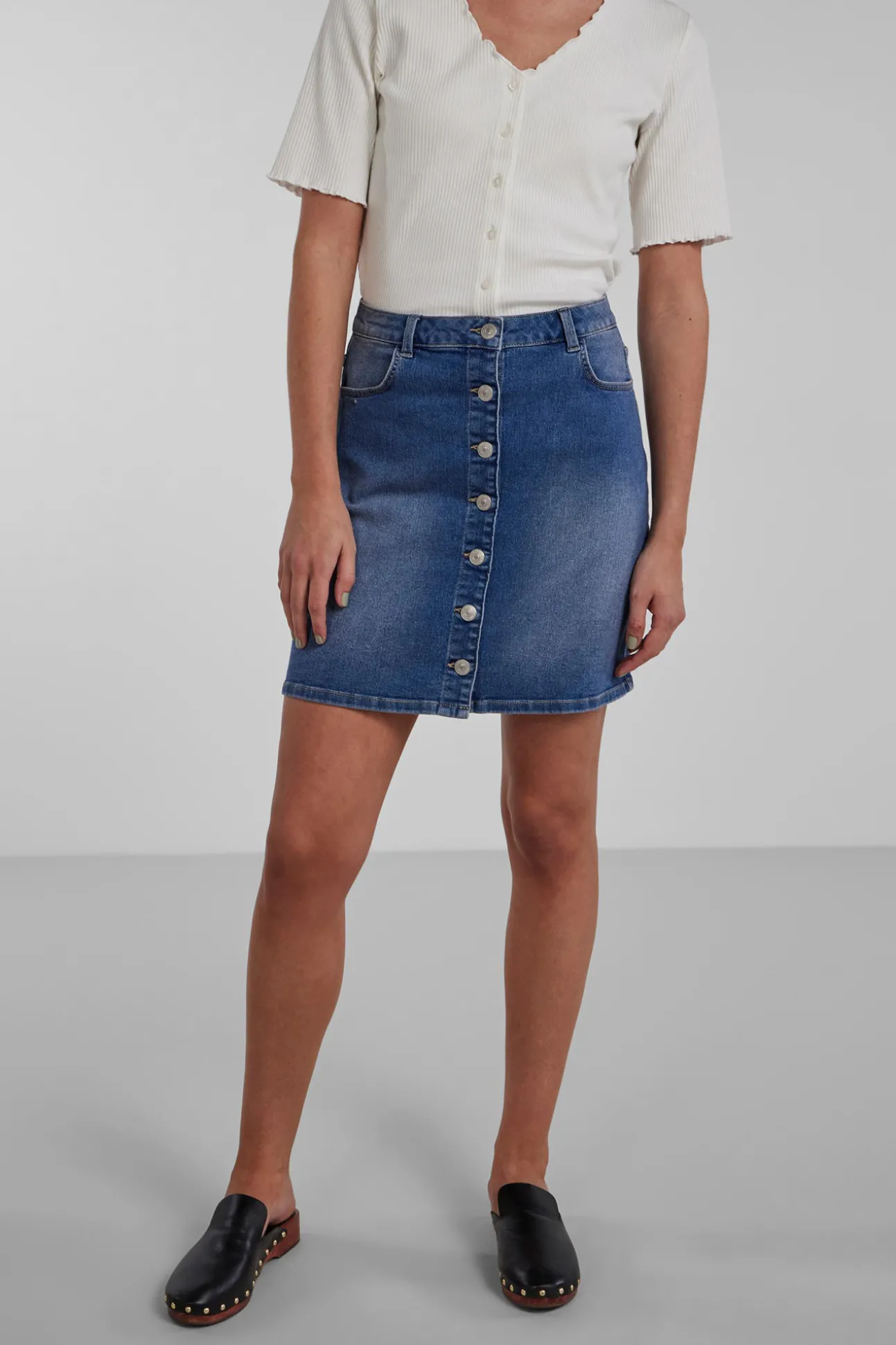 Falda Mini Denim