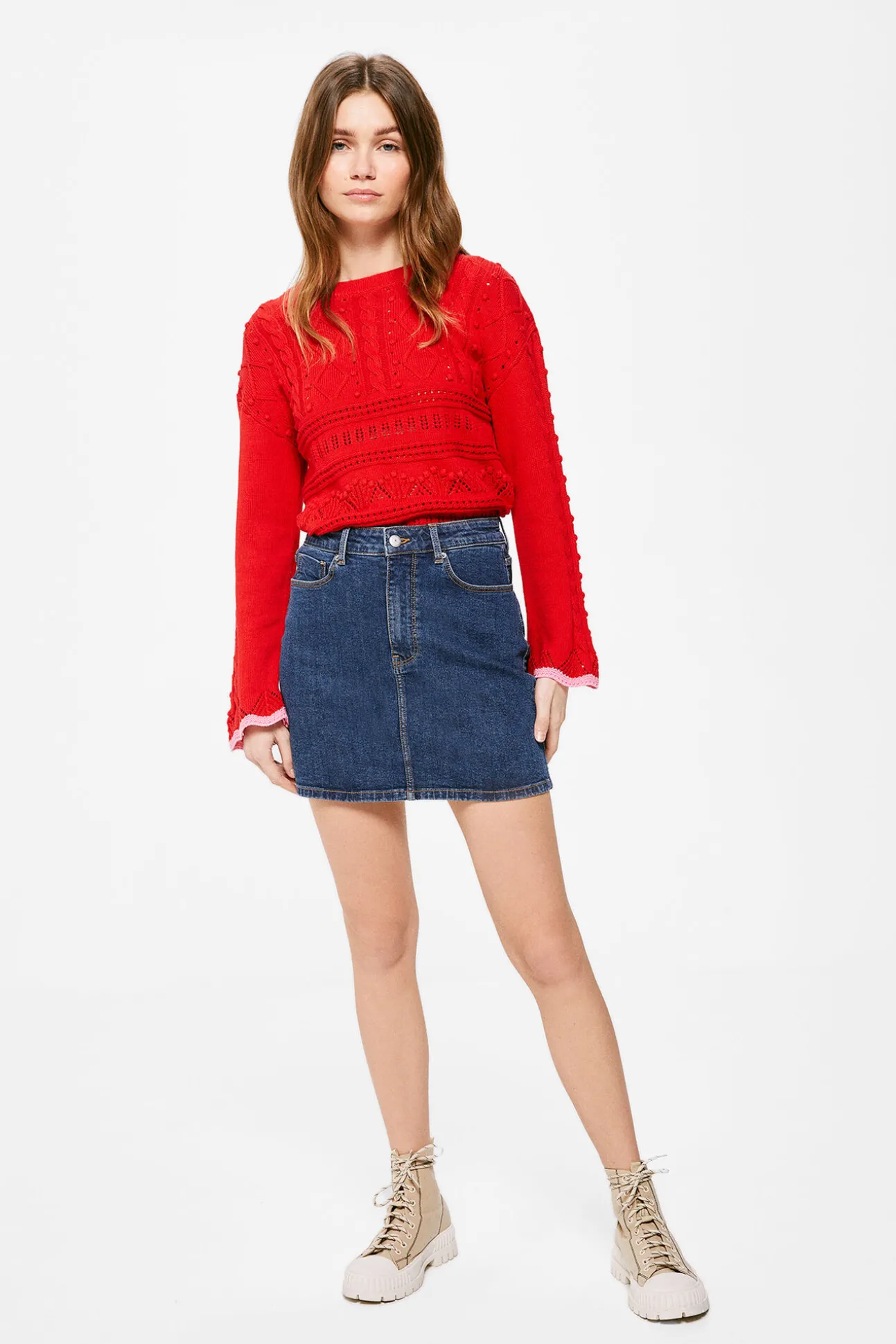 Falda Mini Denim