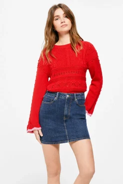Falda Mini Denim