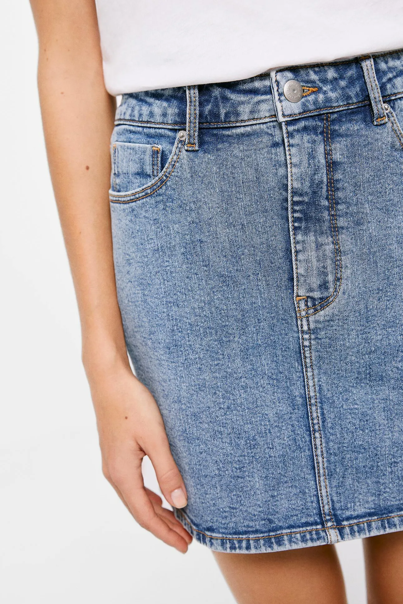 Falda Mini Denim