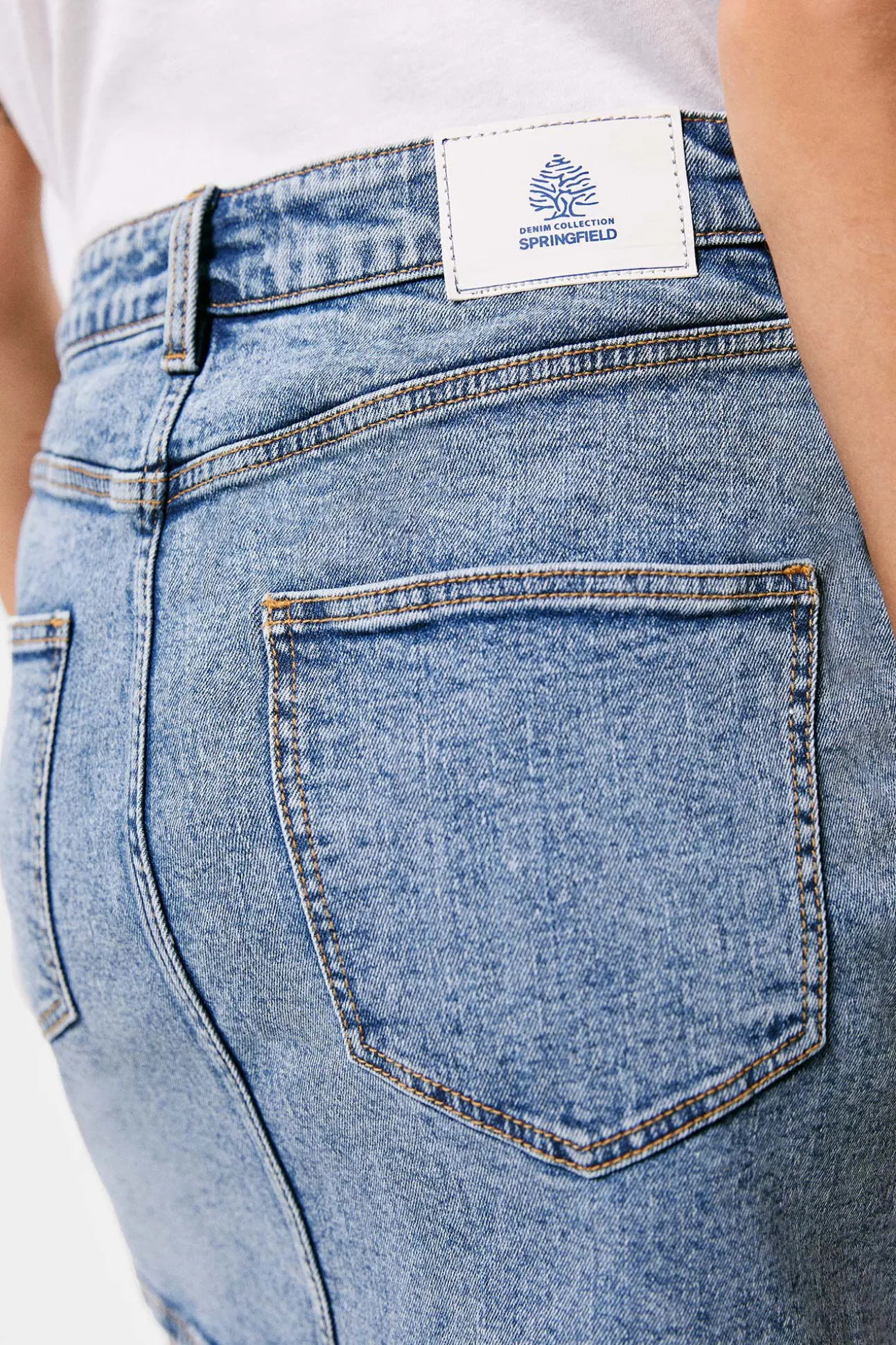 Falda Mini Denim