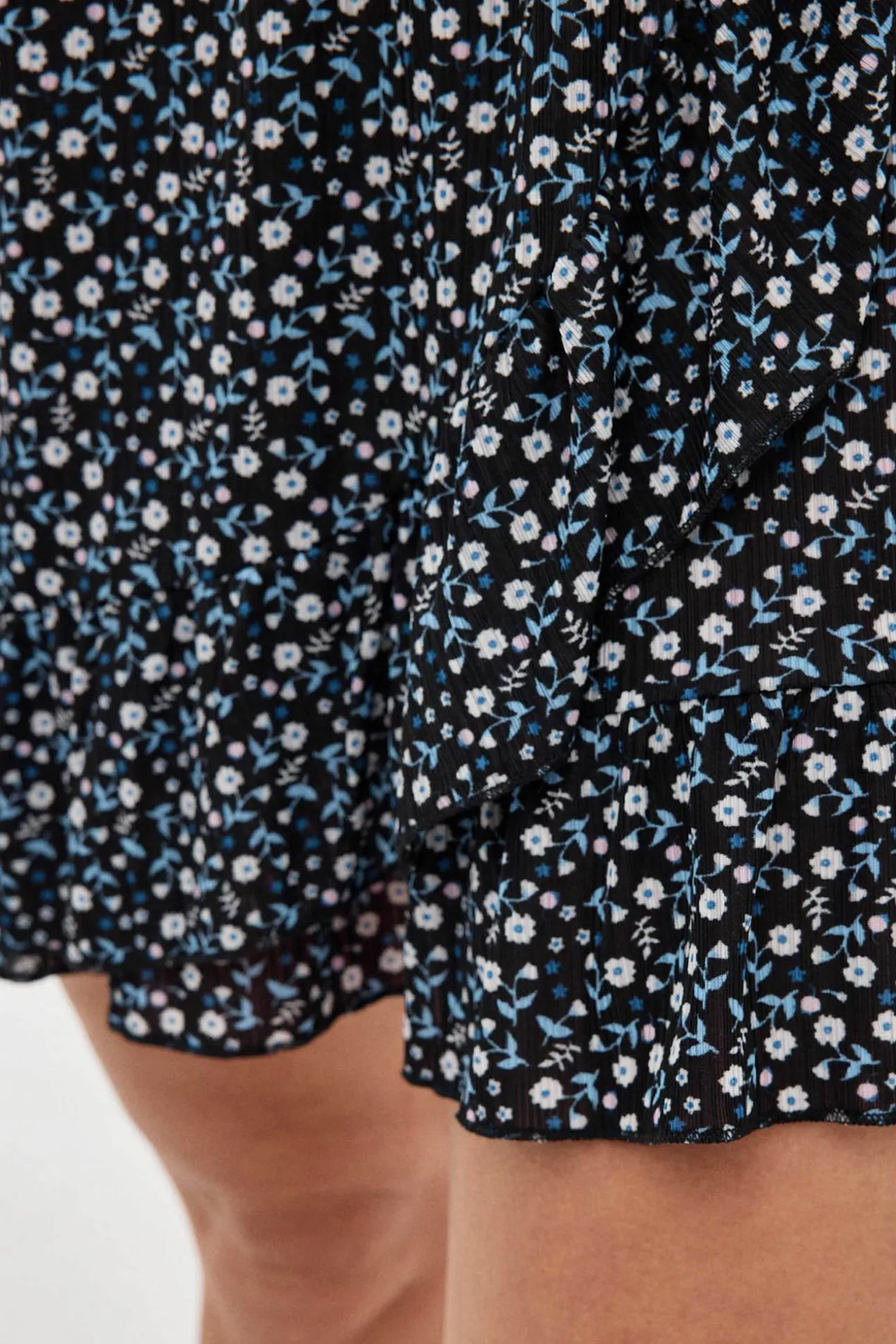 Falda Mini Estampado Flores