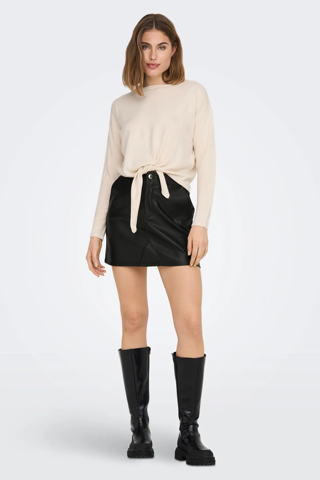 Falda Mini Polipiel