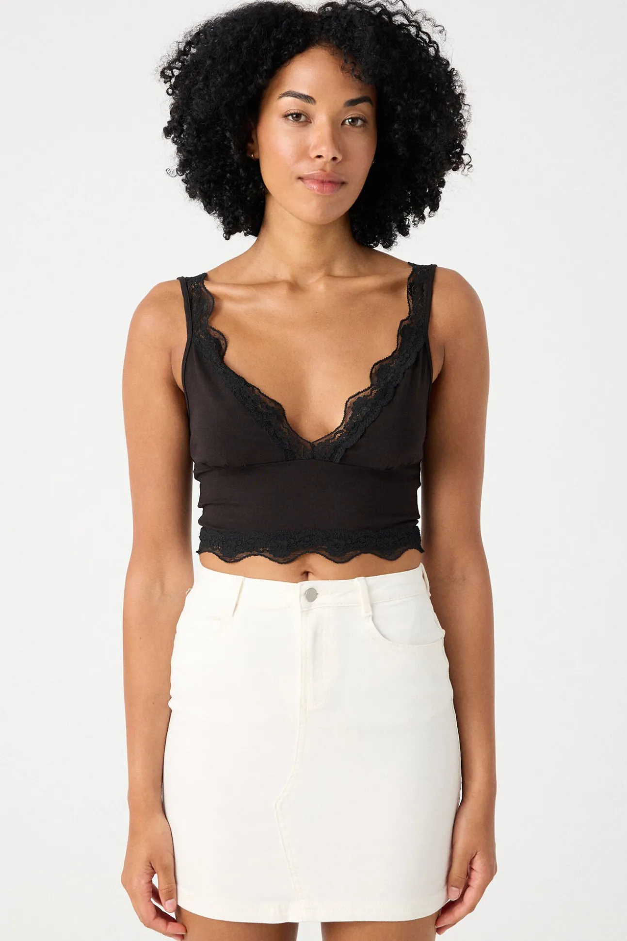 Falda Mini Sarga Colores