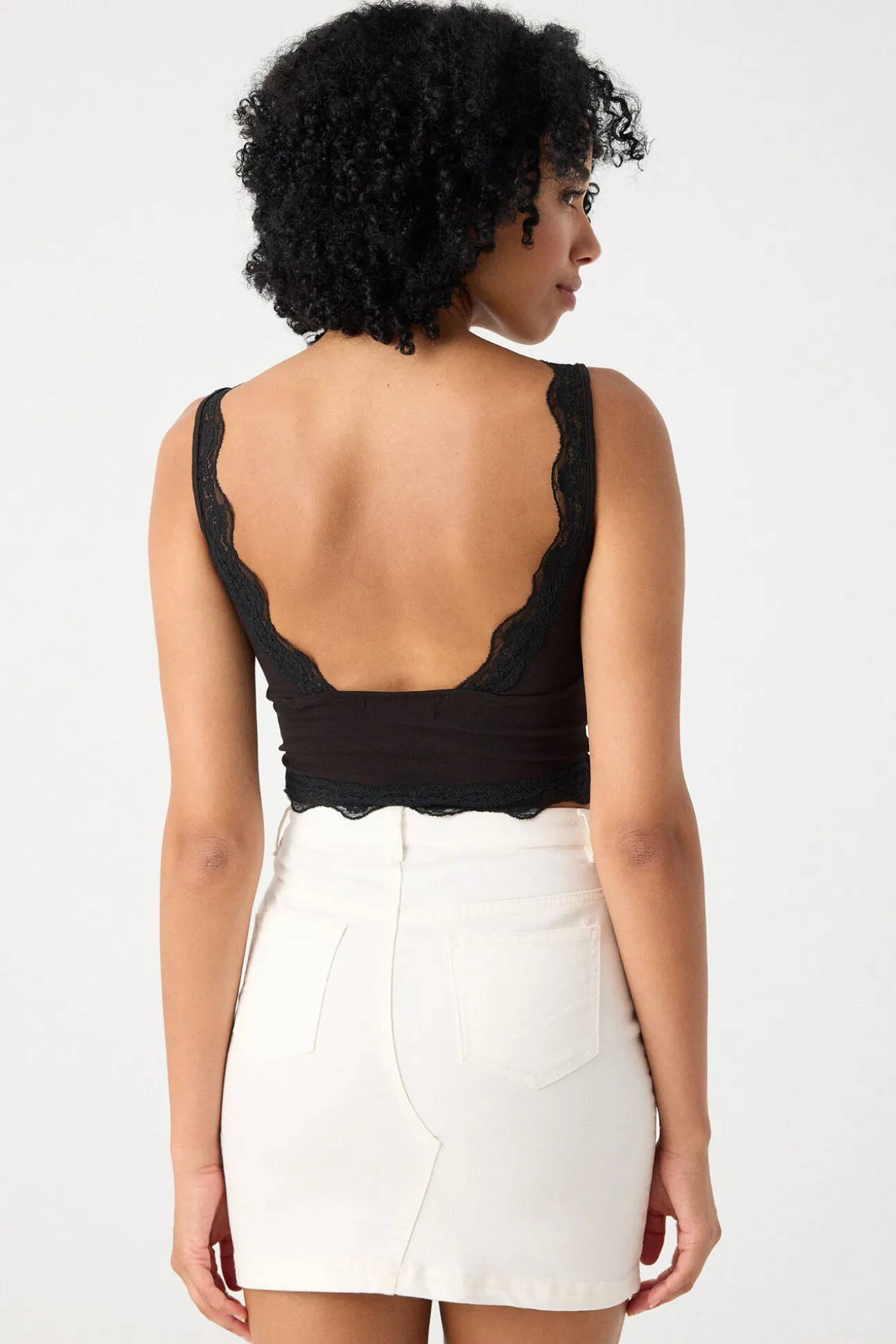 Falda Mini Sarga Colores