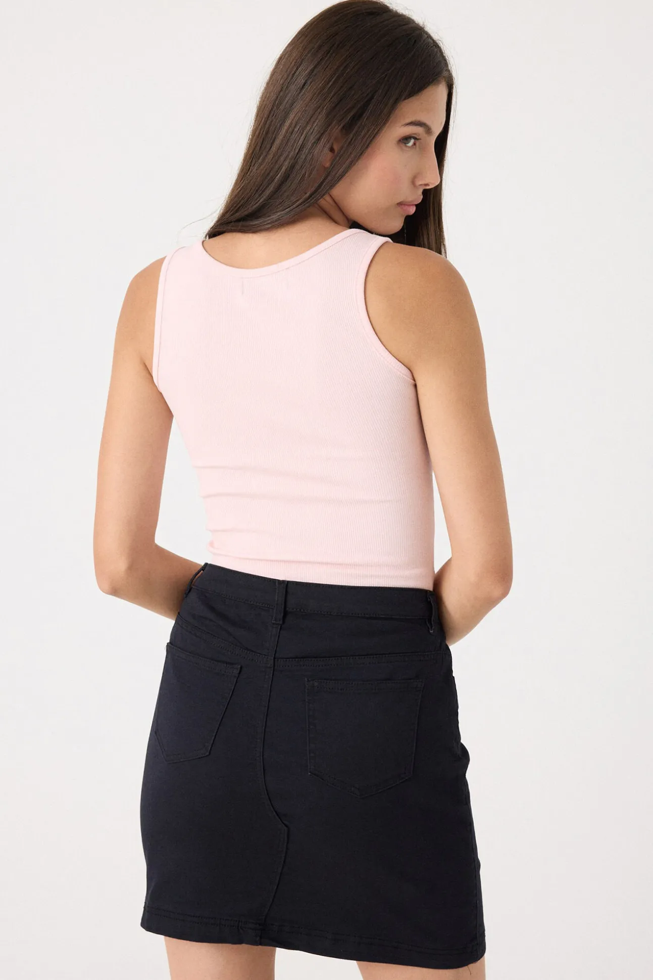 Falda Mini Sarga Colores