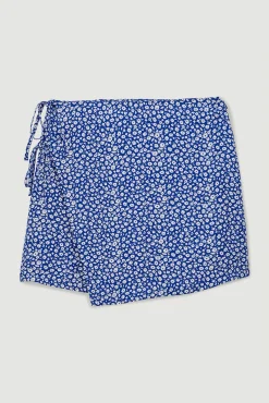 Falda Pantalon De Tejido Vaporoso