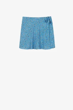 Falda Shorts Fluida Estampado Floral