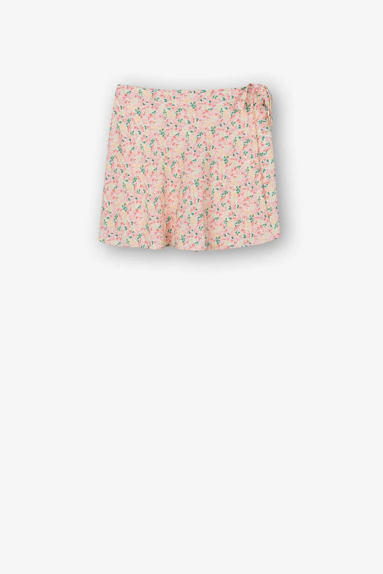 Falda Shorts Fluida Estampado Floral