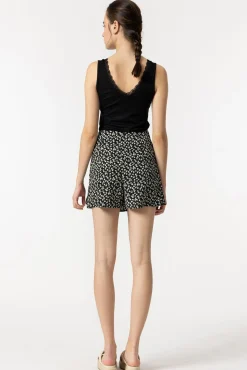 Falda Shorts Fluida Estampado Floral