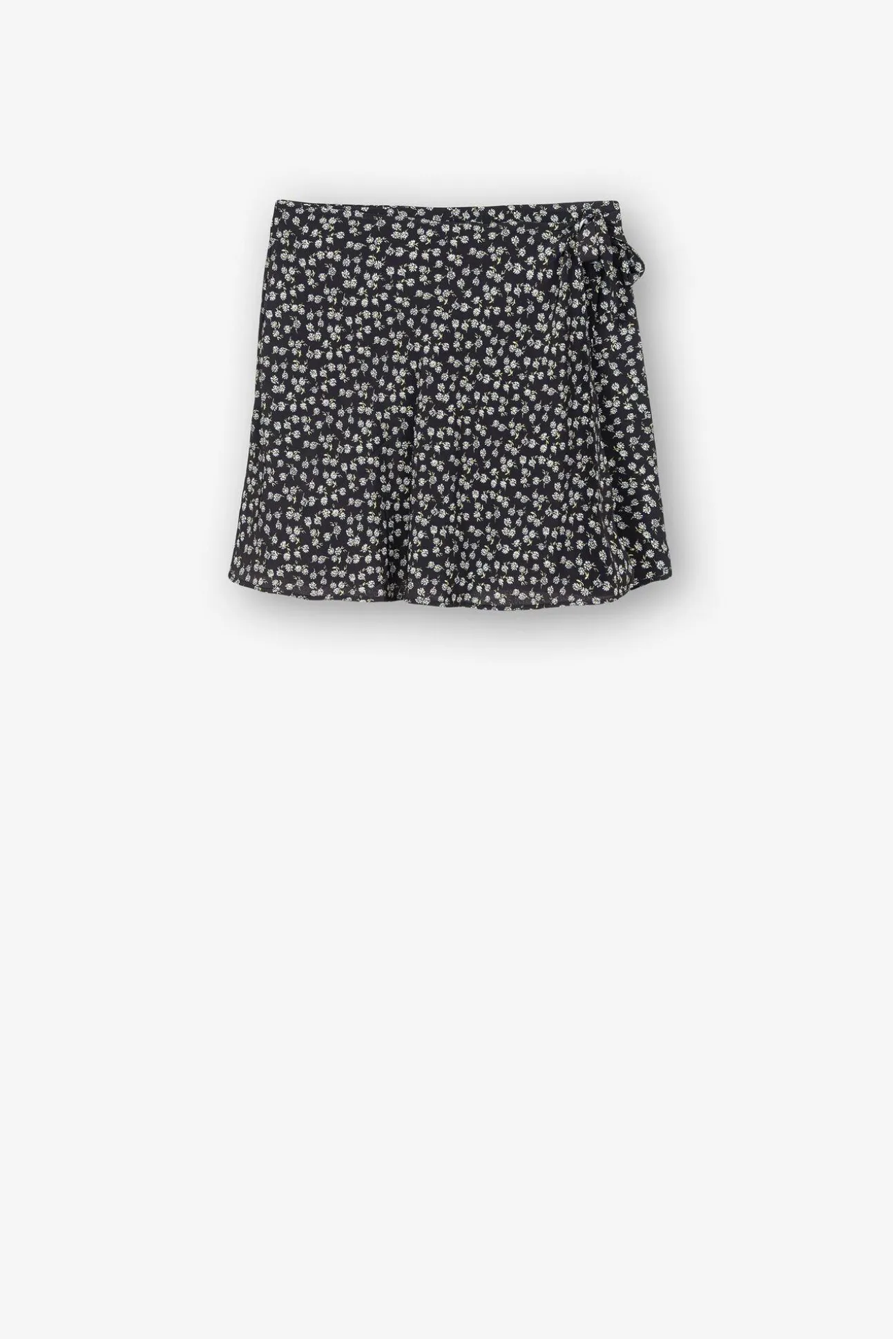 Falda Shorts Fluida Estampado Floral