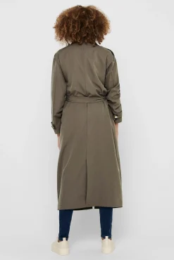 Gabardina Larga Fluida