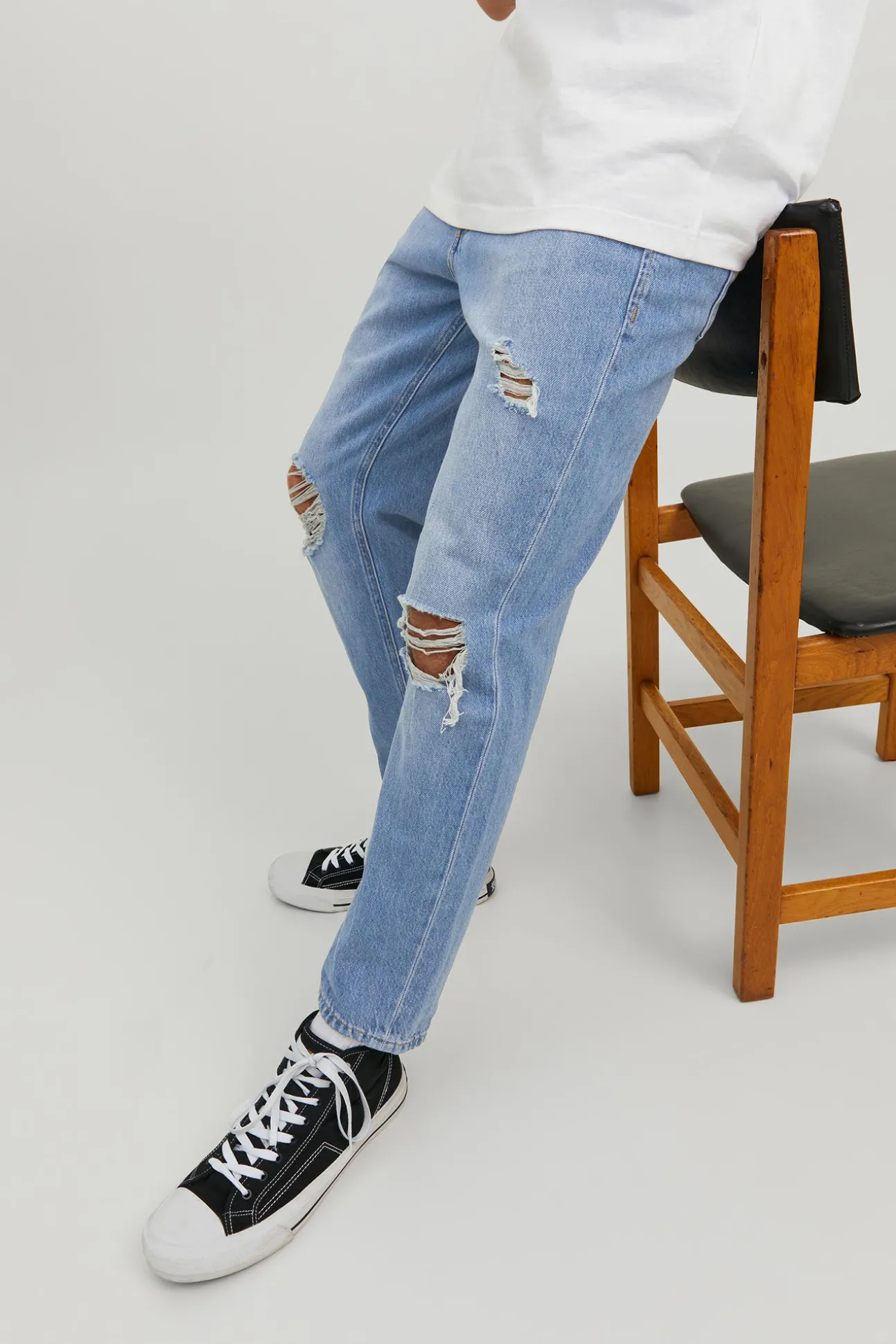 Jeans Frank Azul Cropped